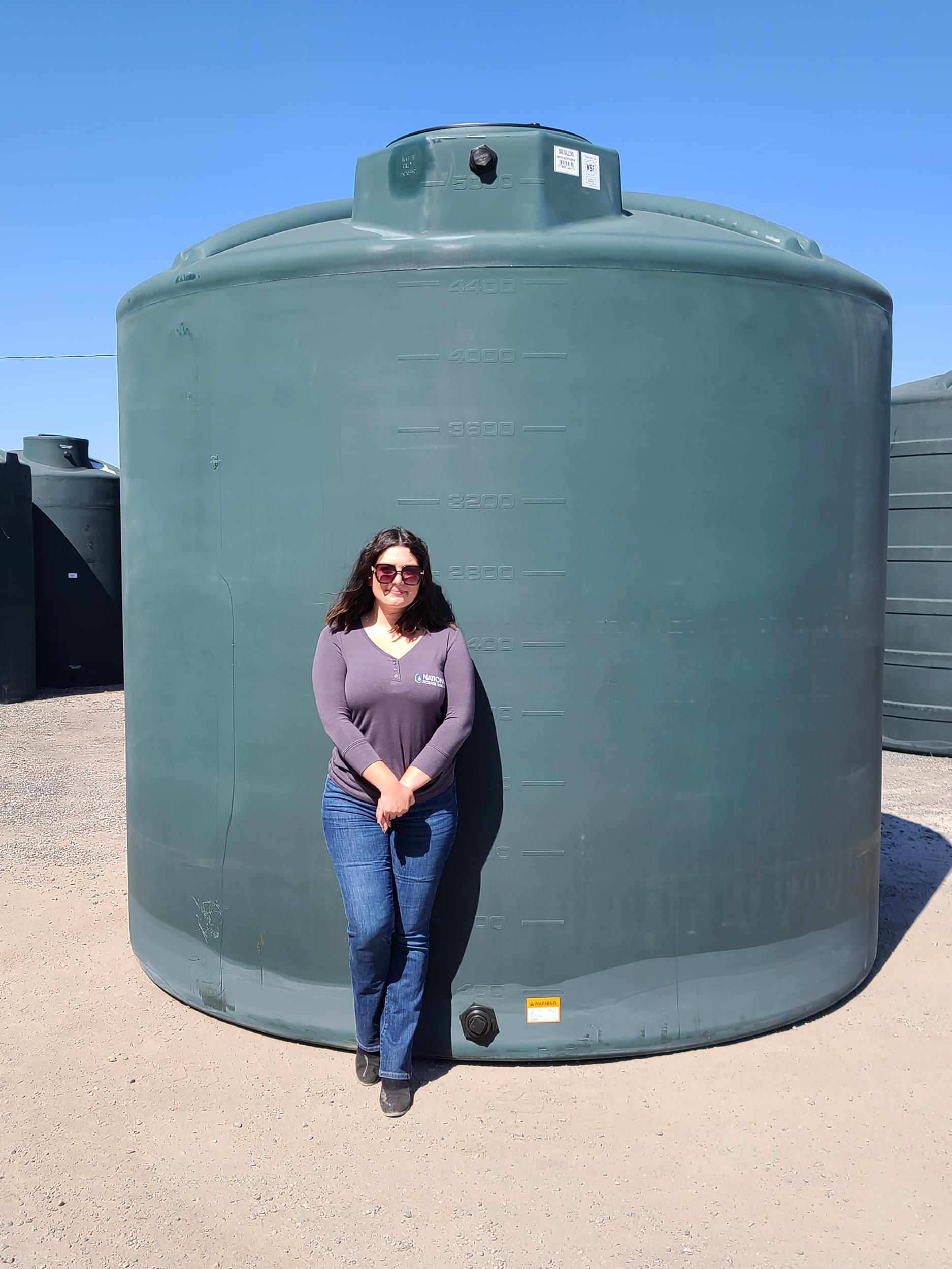 DIY Water Storage Tank Kit  5,000 Gallon Corrugated Tank